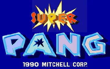 Super Pang (World) screen shot title